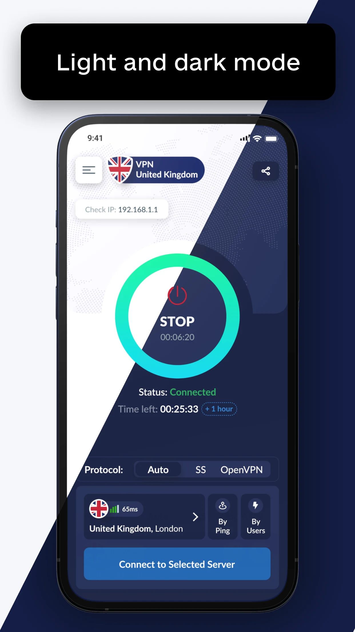 VPN UK - fast & secure UK VPN screenshot